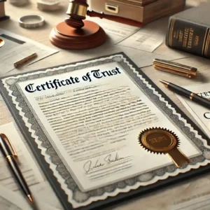 What is a Certificate of Trust? Key Document for Trust Verification